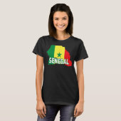 愛国国誇りを持ったの家族と国旗 Tシャツ (正面フル)
