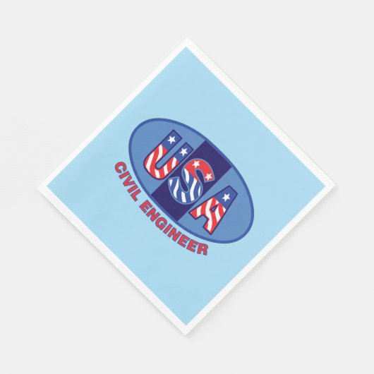 愛国土木技師 スタンダードランチョンナプキン (角)