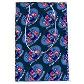 愛国土木技師 ミディアムペーパーバッグ (正面)