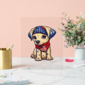 愛国子犬 – スタイル12 アクリルサイン (ウェディング)