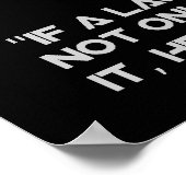 愛国実在主義 ポスター (角)