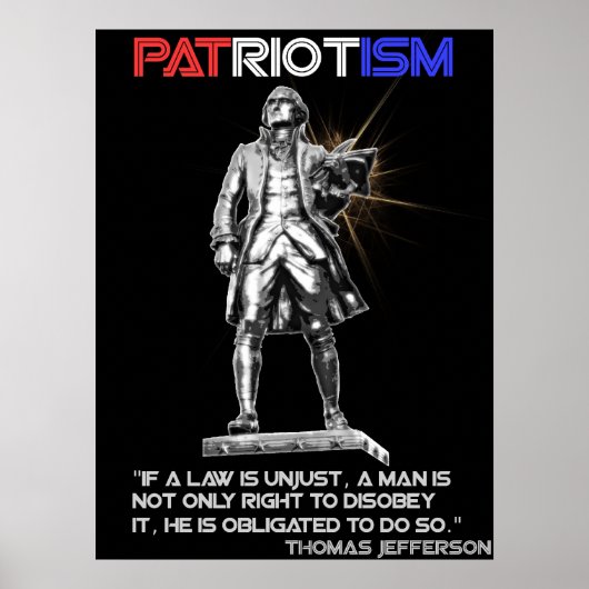 愛国実在主義 ポスター (正面)