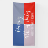 愛国家庭モダン懇親会 横断幕 (縦)