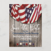 愛国家庭素朴懇親会保存日 案内ポストカード (正面)