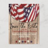 愛国家庭素朴懇親会保存日 案内ポストカード (正面)