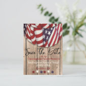 愛国家庭素朴懇親会保存日 案内ポストカード (スタンド正面)