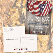 愛国家庭素朴懇親会保存日 案内ポストカード