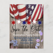 愛国家庭素朴懇親会保存日 案内ポストカード (正面)