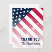 愛国家族ありがとうフラットノートカード ノートカード (正面/裏面)