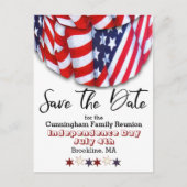 愛国家族懇親会保存日 案内ポストカード (正面)