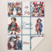 愛国家族懇親会6フォトコラージュ7月4日 シェルパブランケット (正面)