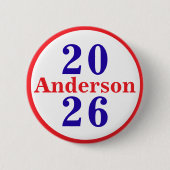 愛国家族懇親会 缶バッジ (正面)