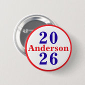 愛国家族懇親会 缶バッジ (正面&裏面)