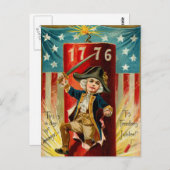 愛国少年はがき ポストカード (正面/裏面)