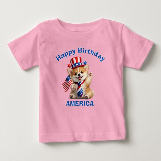 愛国少年 (2歳) Tシャツ (正面)