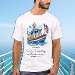 愛国巡航船パーソナライズされた家族バケーション Tシャツ<br><div class="desc">愛国的クルーズバケーションTシャツ！家族の夏休みワードローブに完璧な追加！素材を使っ高品質たシャツは、船や船の遠足に最適なアメリカの旗のデザインを備えたクルーズ船を特徴とす鮮やかる。旅に愛国心のtouchを加えるだけでなく、家族との結素晴らし合にも役立つ。あなたははクルーズに乗り出すか、家族旅行を楽しむかは問わず、愛国的なクルーズバケーションTシャツは夏休みには必需品だ。この恋しく思快適スタイリッシュなバケーションシャツで出て行くなCOPYRIGHT © 2023 Judy Burrows,  Black Dog Art - All Rights Reserved.愛国巡航パーソナライズされた船ファミリーバケーションTシャツ</div>