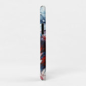 愛国心あふれるアメリカンホーク Case-Mate iPhoneケース (裏面/右)