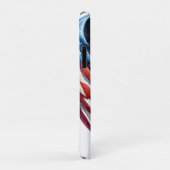 愛国心あふれるアメリカンホーク Case-Mate iPhoneケース (裏面/右)