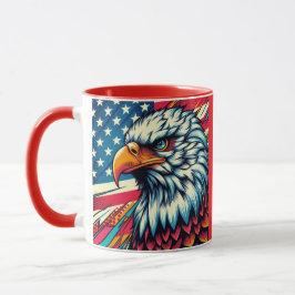 愛国心あふれるアメリカンマグ マグカップ