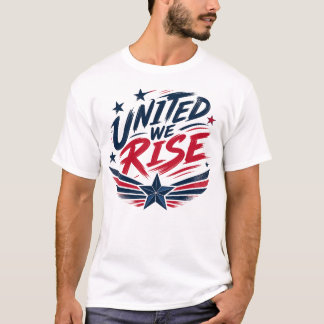 愛国心あふれるアメリカーナグラフィック Tシャツ