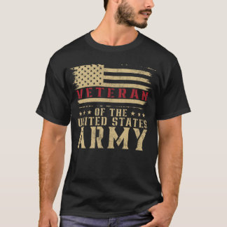 愛国心あふれるアメリカ退役軍人ギフト Tシャツ