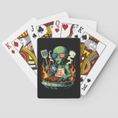 愛国心あふれるエイリアンBBQグリルアメリカ国旗サングラス トランプ (裏面)