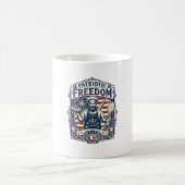 愛国心あふれるサワードウ・ベーカリー コーヒーマグカップ (中央)