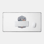 愛国心あふれるサワードウ・ベーカリー デスクマット (キーボード&マウス)
