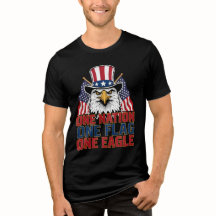 愛国心あふれるデザイン One Nation One Flag One Eagle 