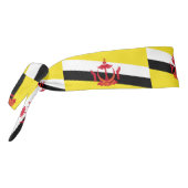 愛国心あふれるブルネイの国旗 タイヘッドバンド (回転270)