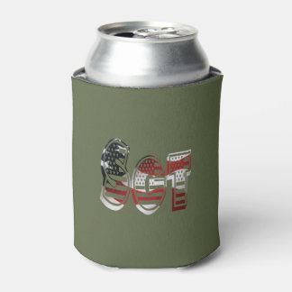 愛国心あふれるユニークな軍隊デザイン 缶クーラー