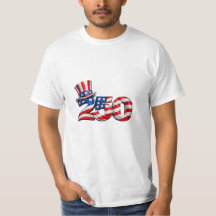 愛国心あふれる250 Uncle Sam ハットTシャツ