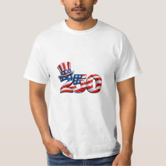 愛国心あふれる250 Uncle Sam ハットTシャツ Tシャツ