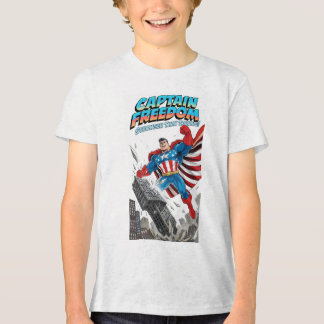 愛国心あふれるUSAフリーダムTシャツ for 少年少女 トライブレンドTシャツ