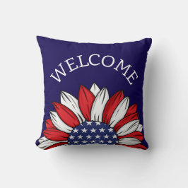 愛国心あまわり歓迎 クッション