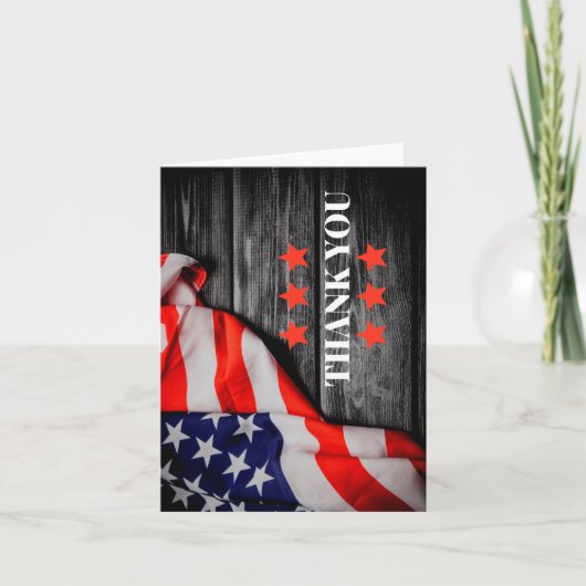 愛国心あり サンキューカード (正面)