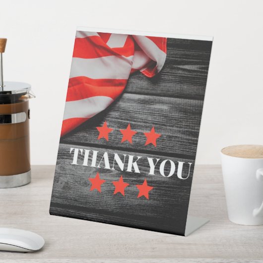 愛国心あり 台座サイン (インサイチュ)