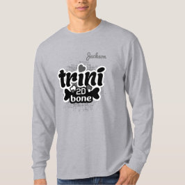 愛国心いっぱいのトリニダード人 YOUR NAME Tシャツ