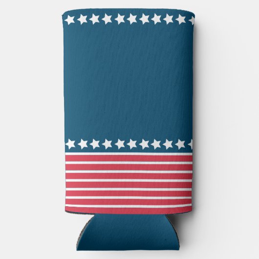 愛国心おもしろい、7月4日 スリム缶クーラー (裏面)