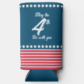 愛国心おもしろい、7月4日 スリム缶クーラー (正面)