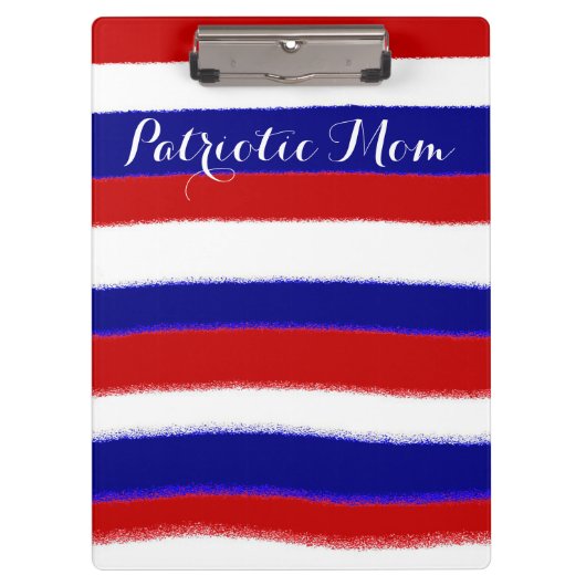 愛国心が強いお母さんのクリップボード クリップボード (正面)
