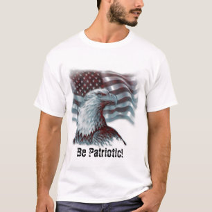 愛国心が強いがあって下さい! Tシャツ