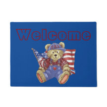 愛国心が強いくま