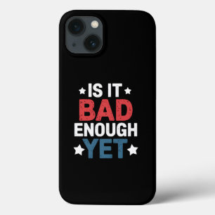 愛国心が強いのはまだ悪いですか パロディ ポリティカル iPhone 13ケース
