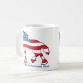 愛国心が強いばん馬 コーヒーマグカップ (正面左)