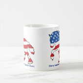 愛国心が強いばん馬 コーヒーマグカップ (中央)