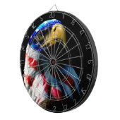 愛国心が強いアメリカのワシ ダーツボード (正面右)