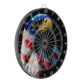 愛国心が強いアメリカのワシ ダーツボード (正面左)