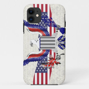 愛国心が強いアメリカのワシ iPhone 11 ケース