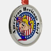 愛国心が強いアメリカの伝統 メタルオーナメント (右)